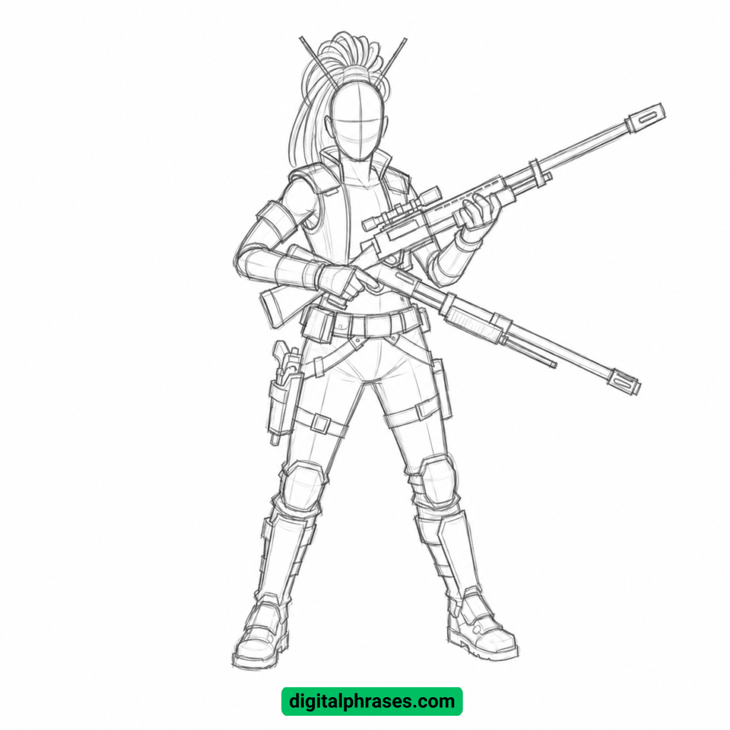 How I Draw Aurra Sing from Star Wars