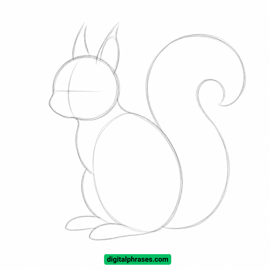 How to Draw a Squirrel? How to Draw a Squirrel?